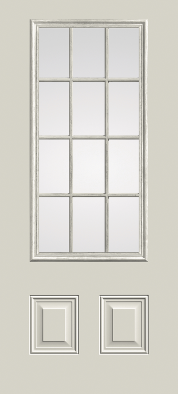 2/3 Frame 12-Lite 2-Panel